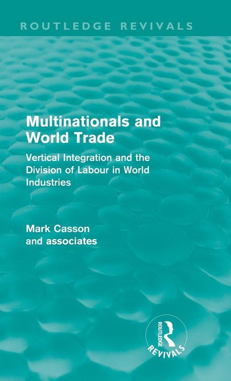 Produktbild: Multinationals and World Trade (Routledge Revivals)