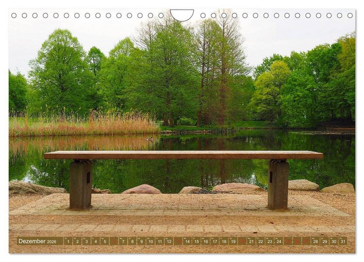 Produktbild: Impressionen - G&uuml;tersloh entlang der Dalke (Wandkalender 2026 DIN A4 quer), CALVENDO Monatskalender