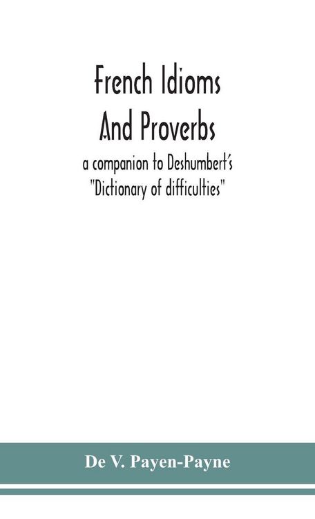Produktbild: French idioms and proverbs
