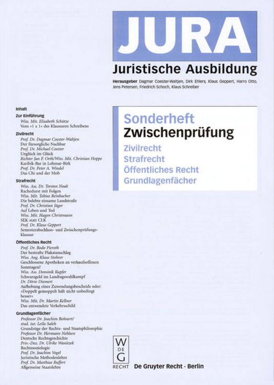 Produktbild: Zwischenpr&uuml;fung