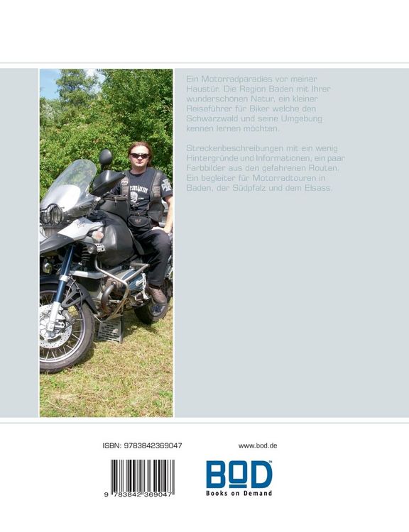 Produktbild: Motorradtouren in & um Baden