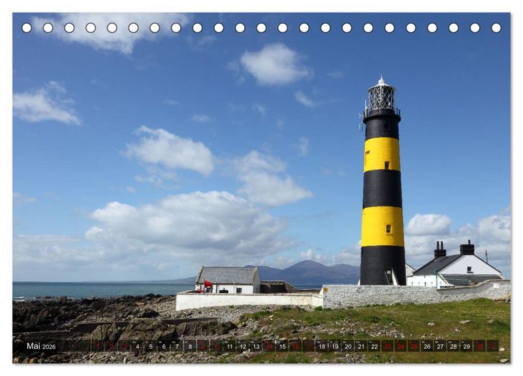 Produktbild: Nordirland und Belfast (Tischkalender 2026 DIN A5 quer), CALVENDO Monatskalender