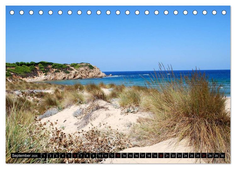 Produktbild: Skiathos Skopelos und Alonissos Griechenland (Tischkalender 2026 DIN A5 quer), CALVENDO Monatskalender