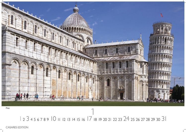 Produktbild: Italien Kalender 2027 &ndash; Wandkalender | Fotokalender Italien 35x50 cm im Gro&szlig;format mit 12 traumhaften Motiven der Reisedestination Italien