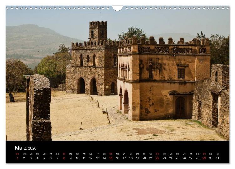 Produktbild: &Auml;thiopien - kulturelle H&ouml;hepunkte im orthdoxen Norden (Wandkalender 2026 DIN A3 quer), CALVENDO Monatskalender