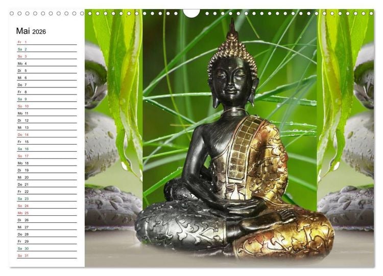 Produktbild: Buddha (Wandkalender 2026 DIN A3 quer), CALVENDO Monatskalender