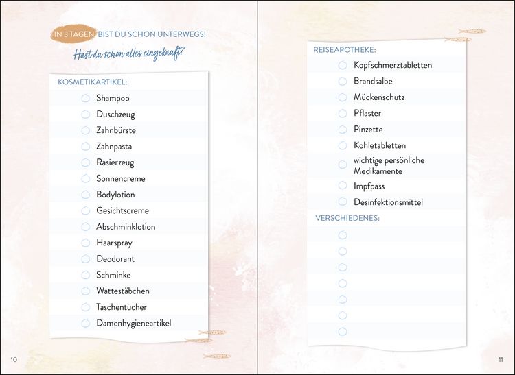 Produktbild: Reisetagebuch (Fische)