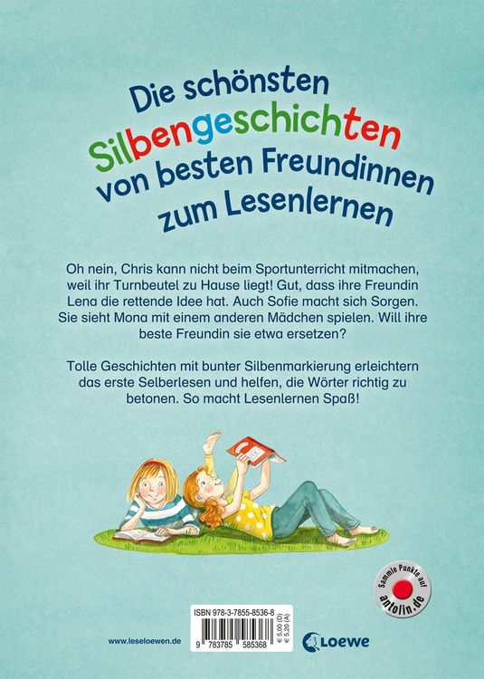 Produktbild: Lesel&ouml;wen - Das Original - Die sch&ouml;nsten Silbengeschichten von besten Freundinnen zum Lesenlernen