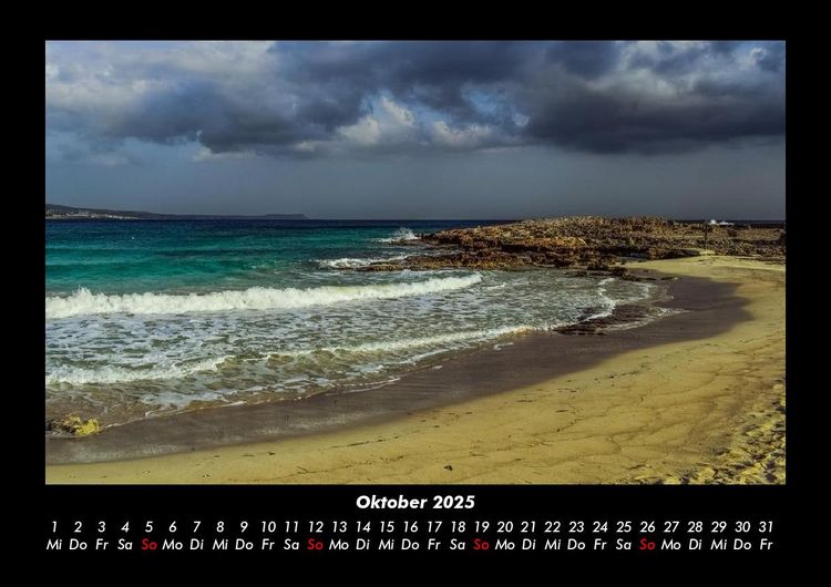 Produktbild: Str&auml;nde der Welt 2025 Fotokalender DIN A3