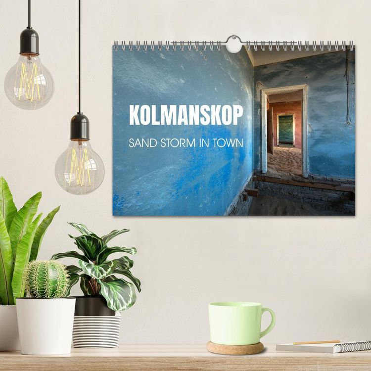 Produktbild: Kolmanskop Sand storm in town (Wall Calendar 2026 DIN A4 landscape), CALVENDO 12 Month Wall Calendar