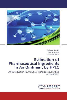 Produktbild: Sheikh, S: Estimation of Pharmaceutical Ingredients In An Oi