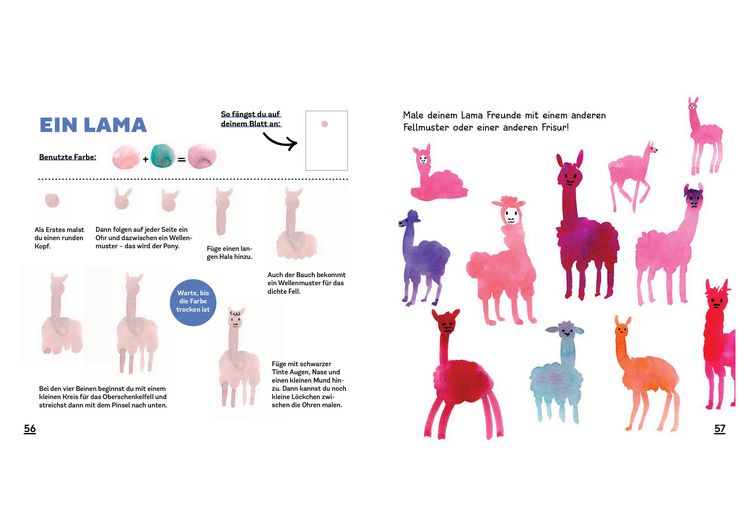 Produktbild: Wasserfarben-Spa&szlig;: Tiere malen. Mit wenigen Pinselstrichen. F&uuml;r Aquarell- und Wasserfarben.