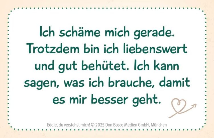 Produktbild: Eddie, du verstehst mich! 90 Gef&uuml;hle-K&auml;rtchen mit Affirmationen f&uuml;r Kinder