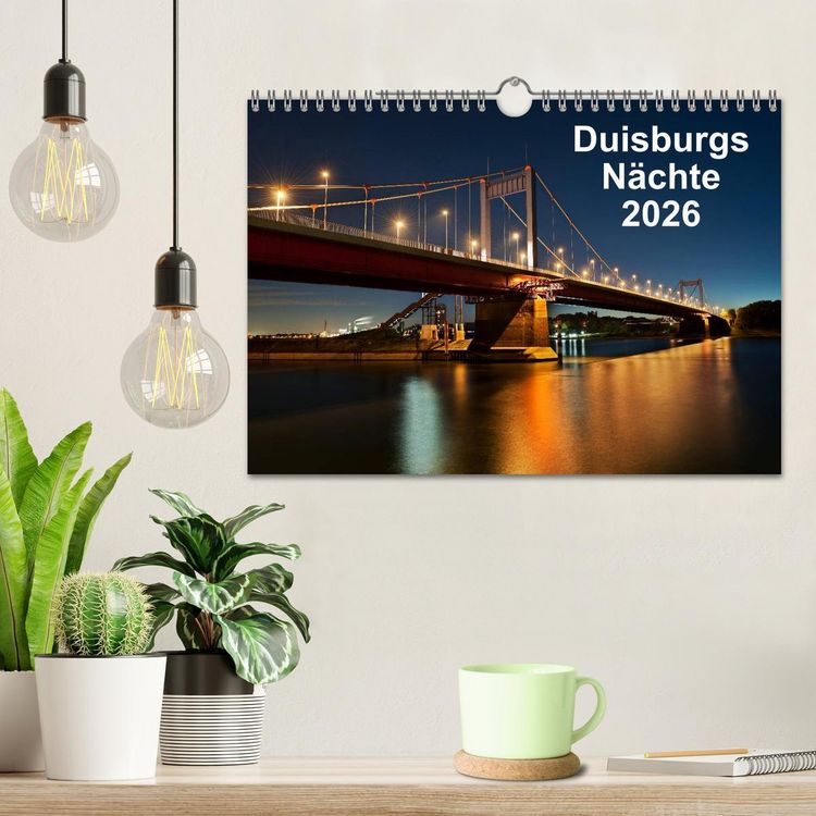 Produktbild: Duisburgs N&auml;chte (Wandkalender 2026 DIN A4 quer), CALVENDO Monatskalender