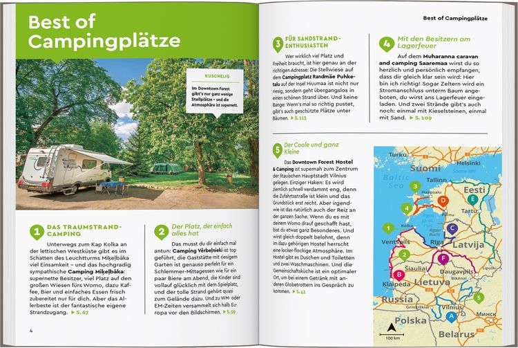 Produktbild: MARCO POLO Camper Guide Baltikum: Estland, Lettland & Litauen