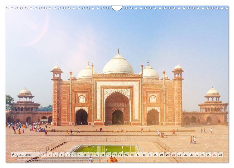 Produktbild: Indien - Imposant und Eindrucksvoll (Wandkalender 2026 DIN A3 quer), CALVENDO Monatskalender