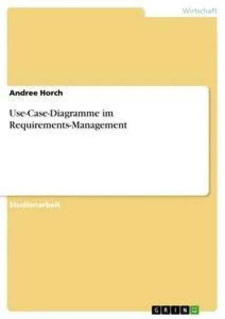 Produktbild: Use-Case-Diagramme im Requirements-Management