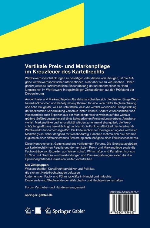 Produktbild: Vertikale Preis- und Markenpflege im Kreuzfeuer des Kartellrechts