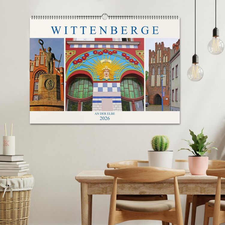 Produktbild: Wittenberge an der Elbe (Wandkalender 2026 DIN A2 quer), CALVENDO Monatskalender