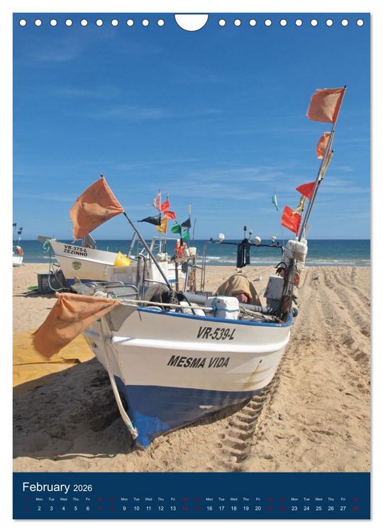 Produktbild: Pure Algarve (Wall Calendar 2026 DIN A4 portrait), CALVENDO 12 Month Wall Calendar