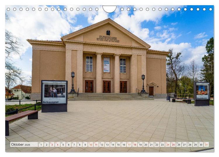 Produktbild: Neustrelitz Impressionen (Wandkalender 2026 DIN A4 quer), CALVENDO Monatskalender