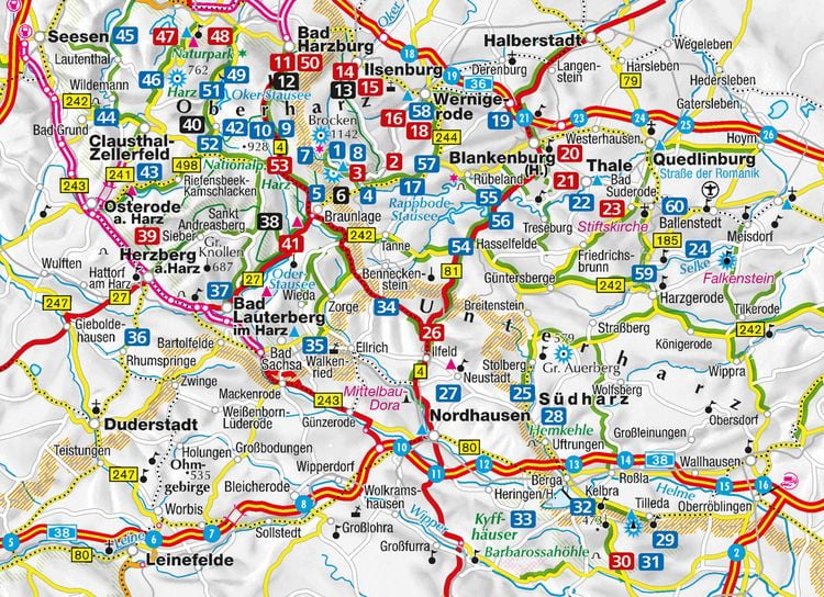 Produktbild: KOMPASS Wanderf&uuml;hrer Harz