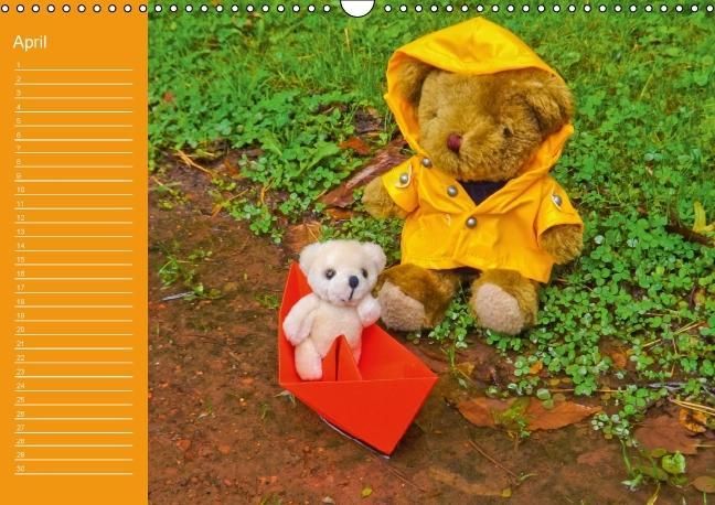 Produktbild: Einfach zum Knuddeln / Geburtstagskalender (Wandkalender immerw&auml;hrend DIN A3 quer)