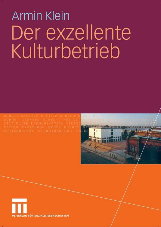 Produktbild: Der exzellente Kulturbetrieb