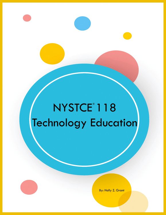 Produktbild: NYSTCE 118 Technology Education