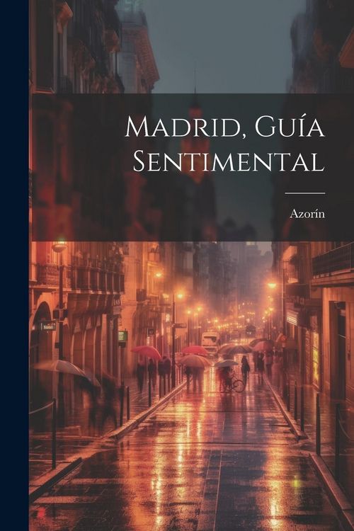 Produktbild: Madrid, Gu&iacute;a Sentimental