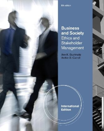 Produktbild: Carroll, A: Business and Society