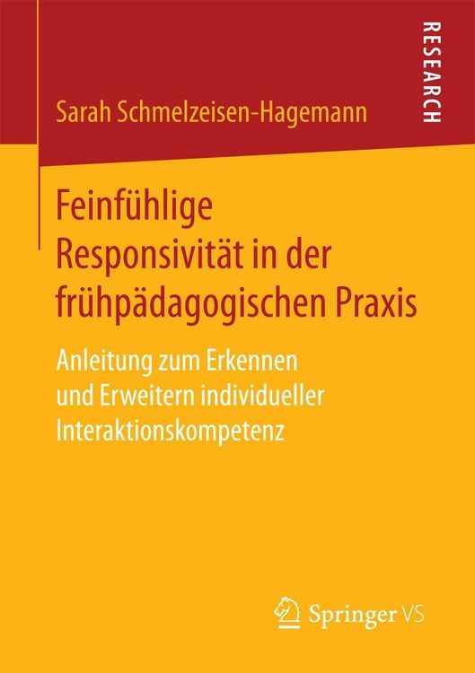 Produktbild: Feinf&uuml;hlige Responsivit&auml;t in der fr&uuml;hp&auml;dagogischen Praxis