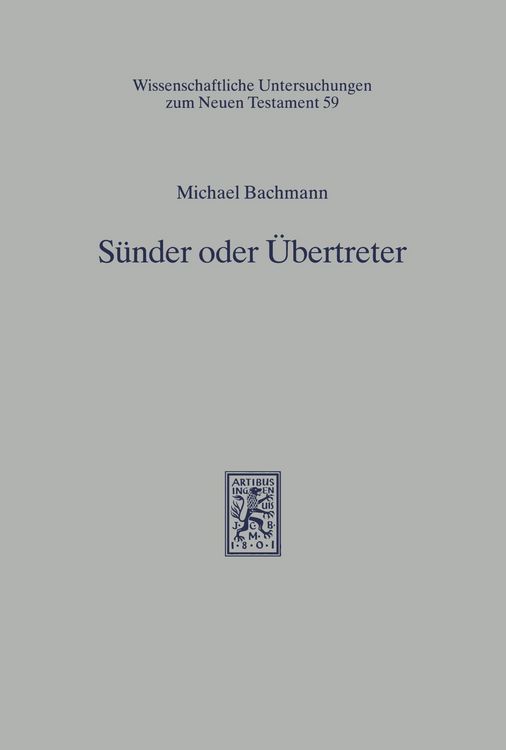 Produktbild: S&uuml;nder oder &Uuml;bertreter