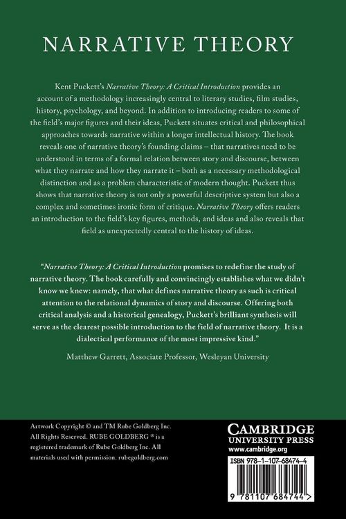 Produktbild: Narrative Theory