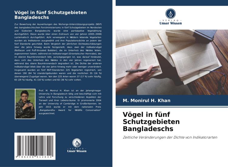 Produktbild: V&ouml;gel in f&uuml;nf Schutzgebieten Bangladeschs