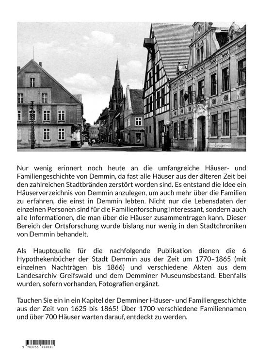 Produktbild: H&auml;user und Familien in Demmin