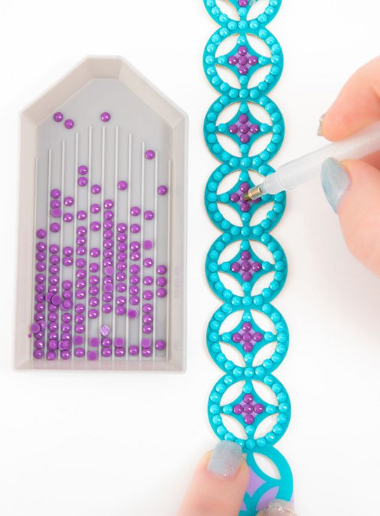 Produktbild: DOTZIES BY DIAMOND DOTZ - Diamond Painting Geformte Armb&auml;nder Sterne