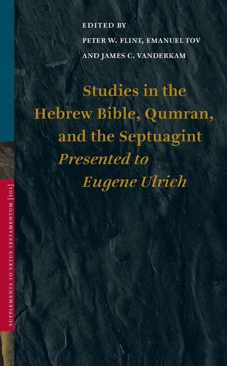 Produktbild: Studies in the Hebrew Bible, Qumran, and the Septuagint