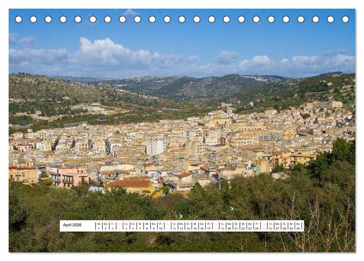 Produktbild: Sizilien 2026 (Tischkalender 2026 DIN A5 quer), CALVENDO Monatskalender