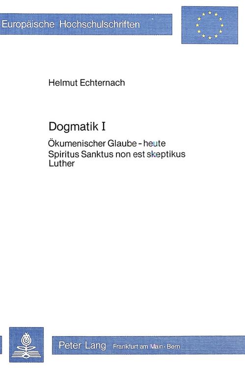 Produktbild: Dogmatik I