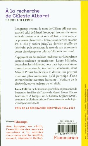 Produktbild: A la recherche de C&eacute;leste Albaret