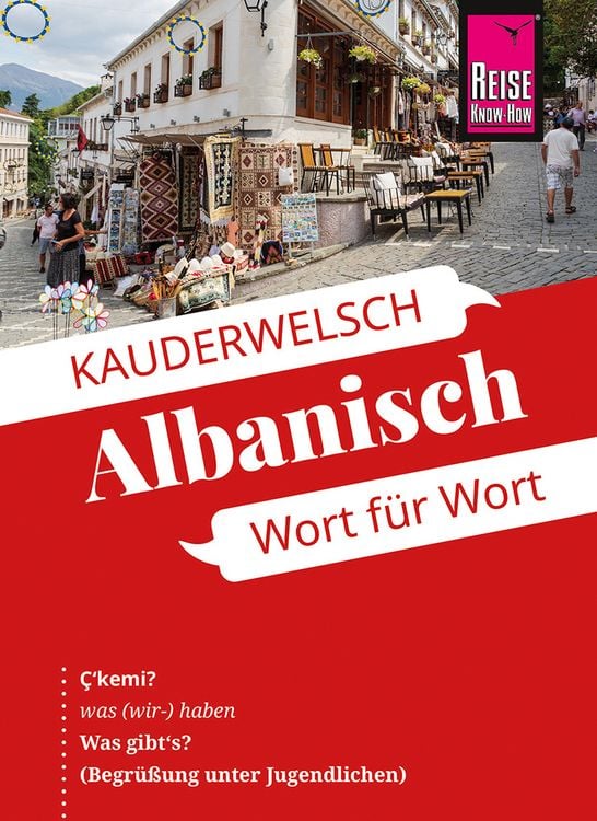 Produktbild: Reise Know-How Sprachf&uuml;hrer Albanisch - Wort f&uuml;r Wort