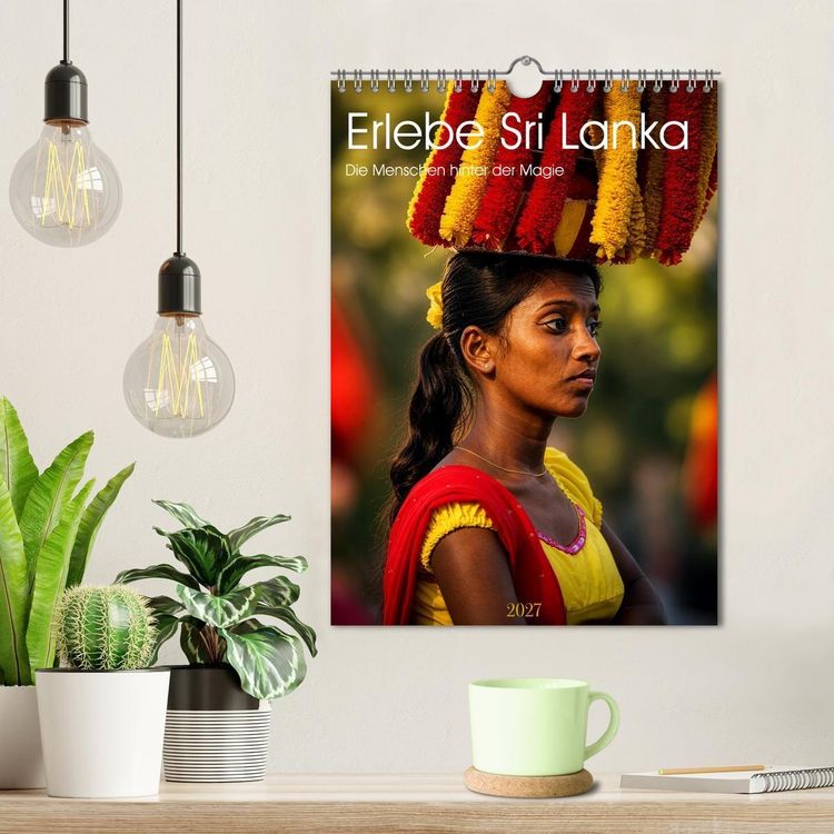 Produktbild: Erlebe Sri Lanka &ndash; Die Menschen hinter der Magie (Wandkalender 2027 DIN A4 hoch), CALVENDO Monatskalender