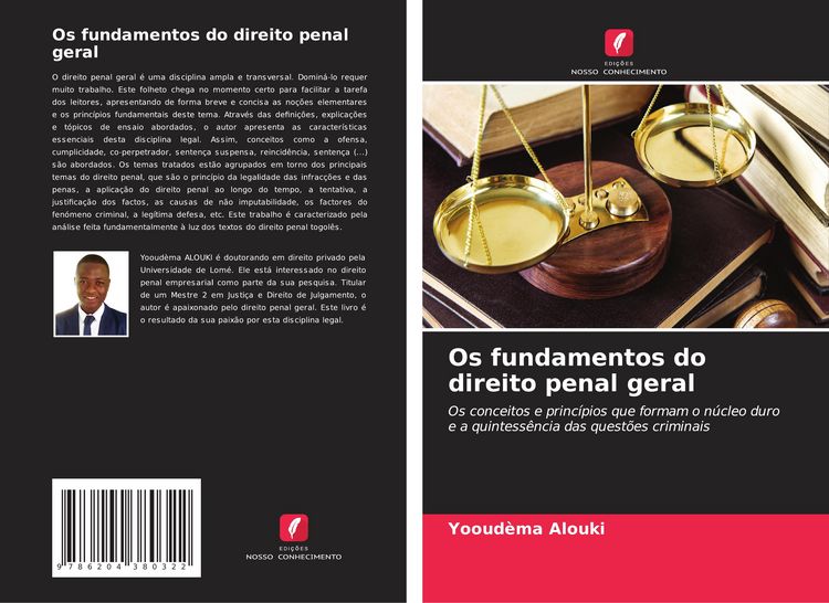 Produktbild: Os fundamentos do direito penal geral