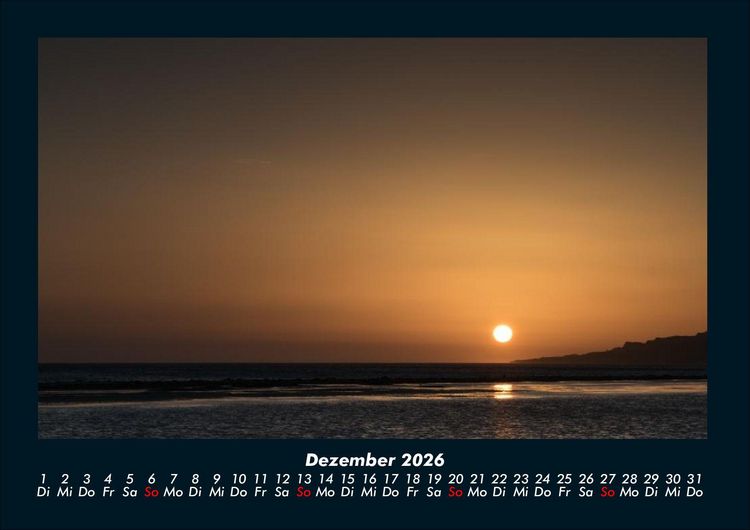 Produktbild: Sehnsucht nach Meer 2026 Fotokalender DIN A4