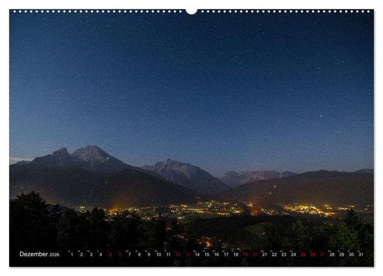 Produktbild: Alpengl&uuml;ck - Nationalpark Berchtesgaden (Wandkalender 2026 DIN A2 quer), CALVENDO Monatskalender