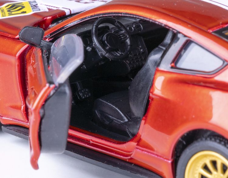 Mini Voiture Ford Mustang GT 2018 – Échelle 1/42 – Métal Rouge – Occasion Ou Neuf ?
