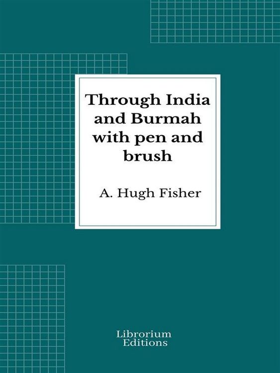 Produktbild: Through India and Burmah with pen and brush