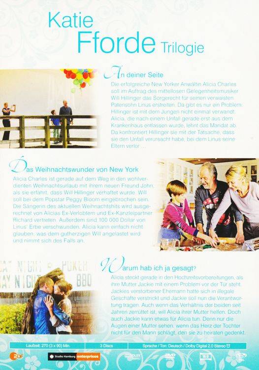 Produktbild: Katie Fforde - Trilogie [3 DVDs]