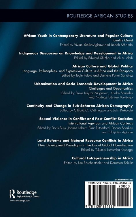 Produktbild: Cultural Entrepreneurship in Africa